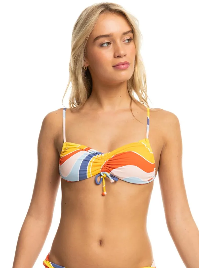 Roxy Bikini Tops Palm Cruz Bralette Bikini Top Tiger Lily Cruz 8211 Women Roxy Bikini Tops Palm Cruz Bralette Bikini Top Tiger Lily Cruz 8211 Women