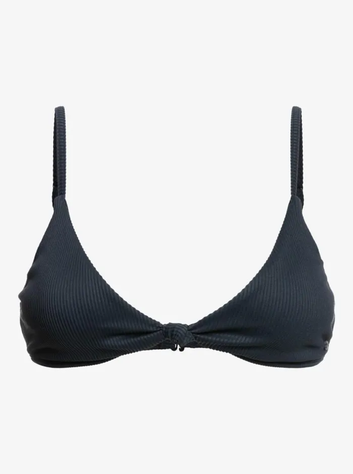 Roxy Bikini Tops Roxy Love The Surf Knot Bikini Top Anthracite 8211 Women