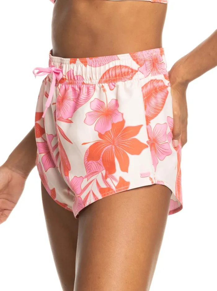Roxy Boardshorts New Fashion Board Shorts Pale Dogwood Lhibiscus 8211 Women Roxy Boardshorts New Fashion Board Shorts Pale Dogwood Lhibiscus 8211 Women