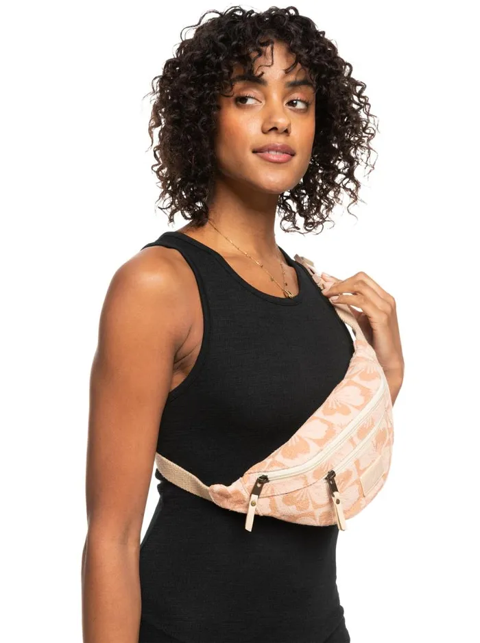 Roxy Handbags Cute Palm Fanny Pack Pale Dogwood Sun Clik 8211 Women