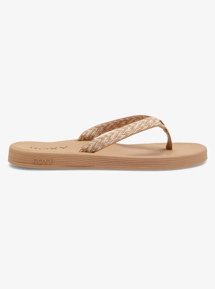 Roxy Sandals Clemente FlipFlops Natural 8211 Women