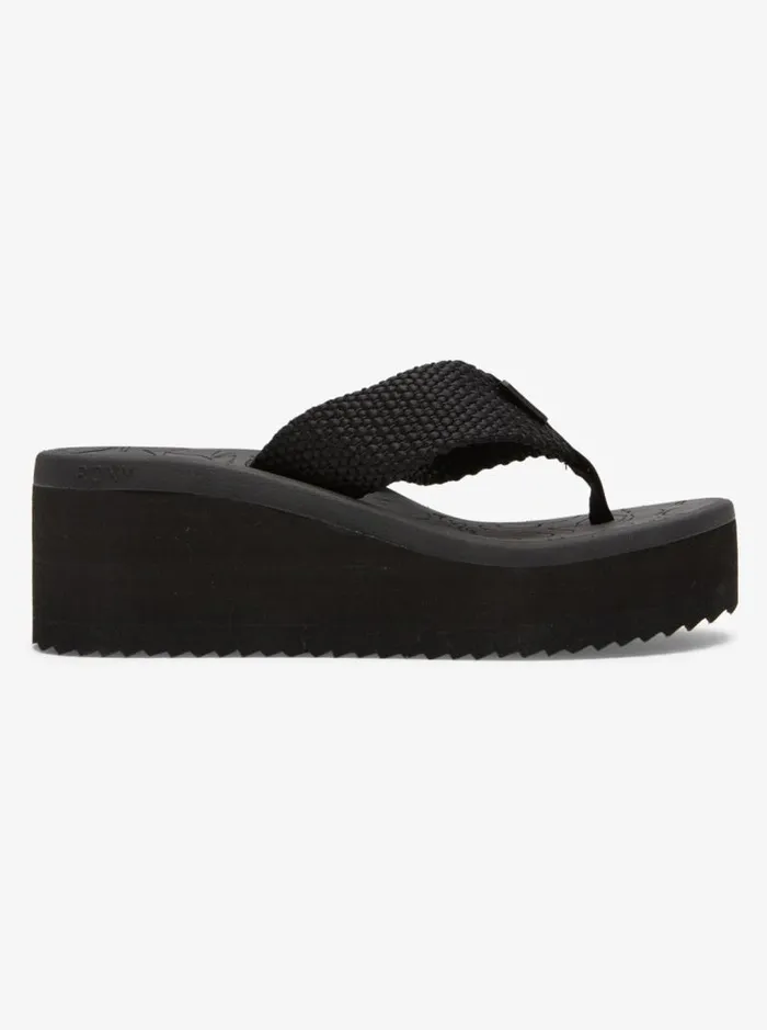Roxy Sandals Kallie Ii Sandals Black 8211 Women Roxy Sandals Kallie Ii Sandals Black 8211 Women