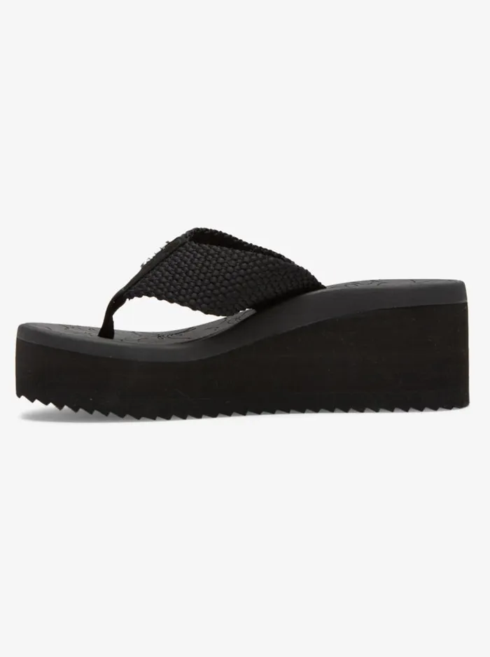 Roxy Sandals Kallie Ii Sandals Black 8211 Women Roxy Sandals Kallie Ii Sandals Black 8211 Women