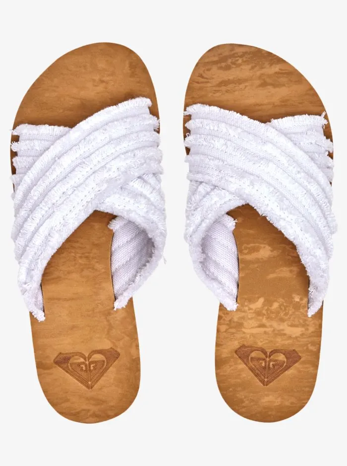 Roxy Sandals Kamea Wahine Sandals Off White 8211 Women