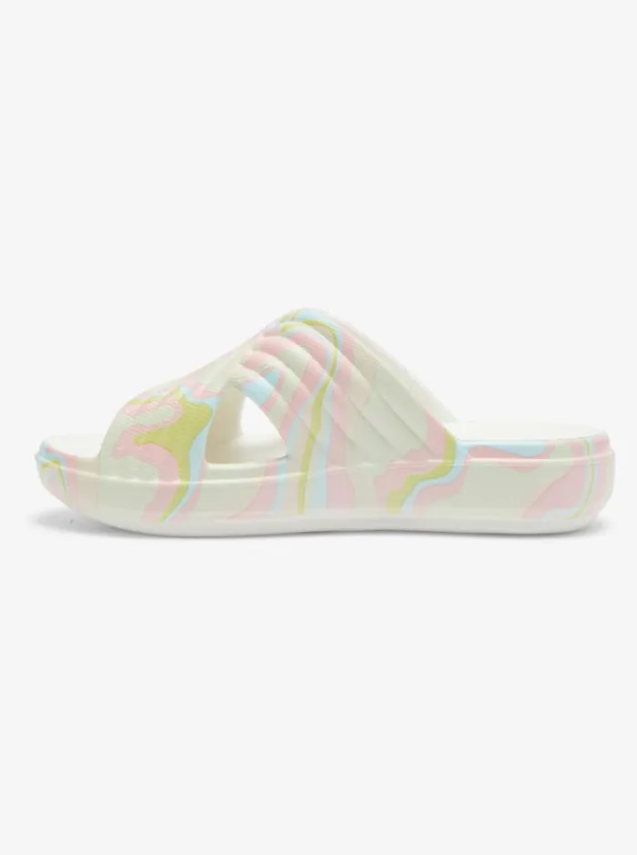 Roxy Sandals Roxy Rivie Print Sandals Crazy Pinksoft Lime 8211 Women Roxy Sandals Roxy Rivie Print Sandals Crazy Pinksoft Lime 8211 Women