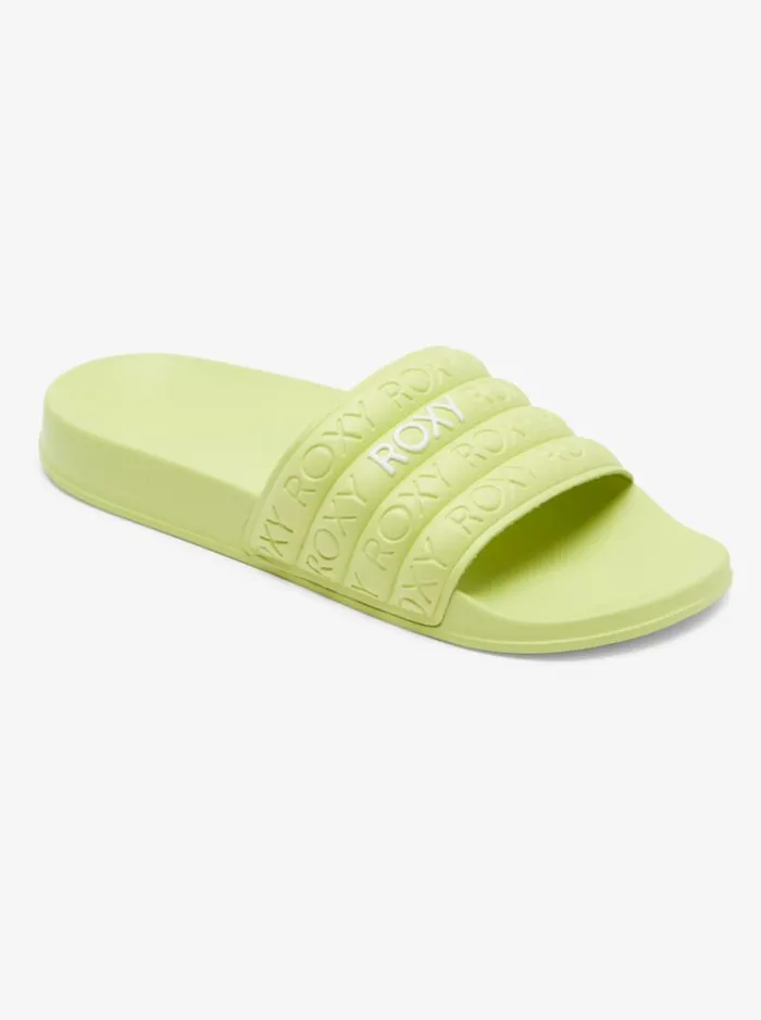 Roxy Sandals Slippy WaterFriendly Sandals Lime 8211 Women