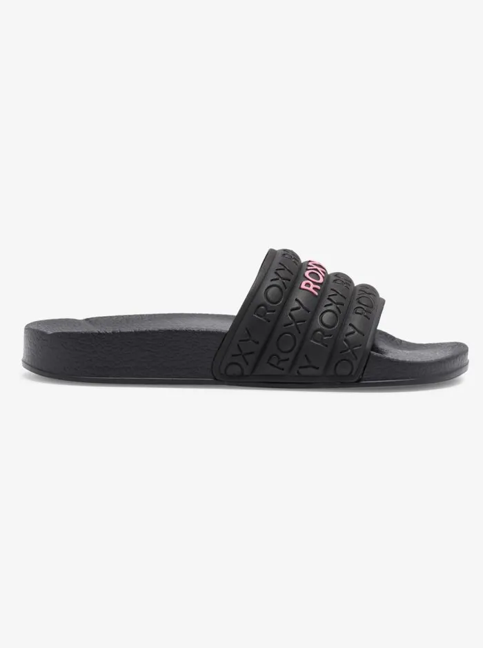 Roxy Shoes and Sandals Girl039s 416 Slippy WaterFriendly Sandals Black 8211 Kids Roxy Shoes and Sandals Girl039s 416 Slippy WaterFriendly Sandals Black 8211 Kids