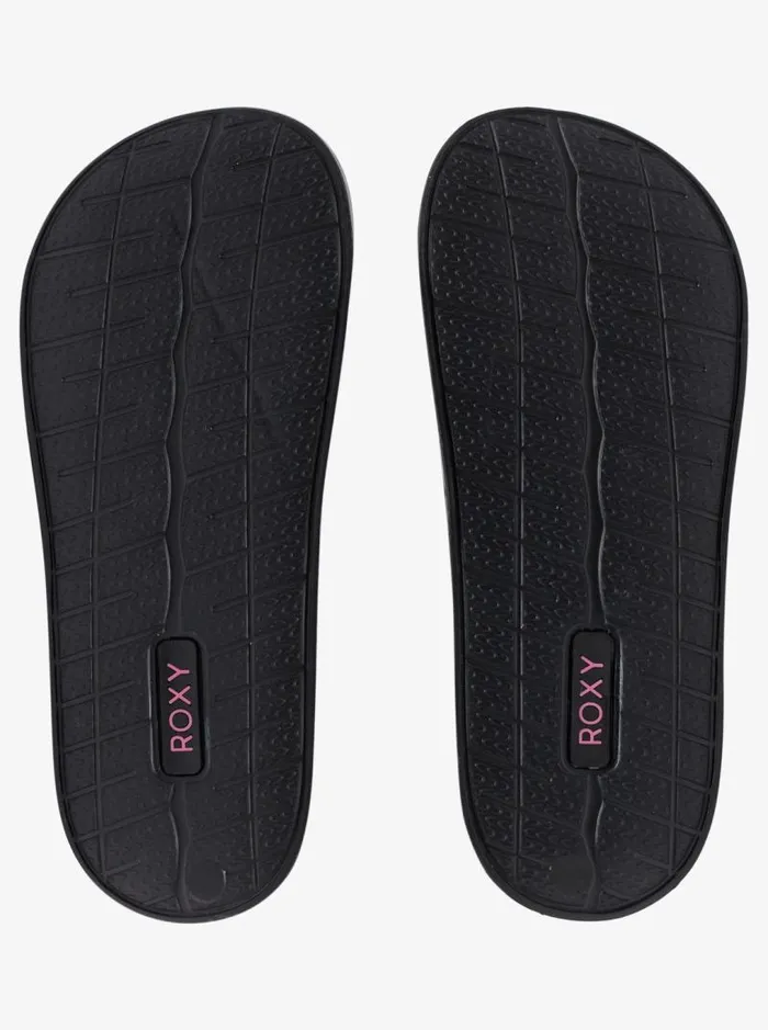 Roxy Shoes and Sandals Girl039s 416 Slippy WaterFriendly Sandals Black 8211 Kids Roxy Shoes and Sandals Girl039s 416 Slippy WaterFriendly Sandals Black 8211 Kids