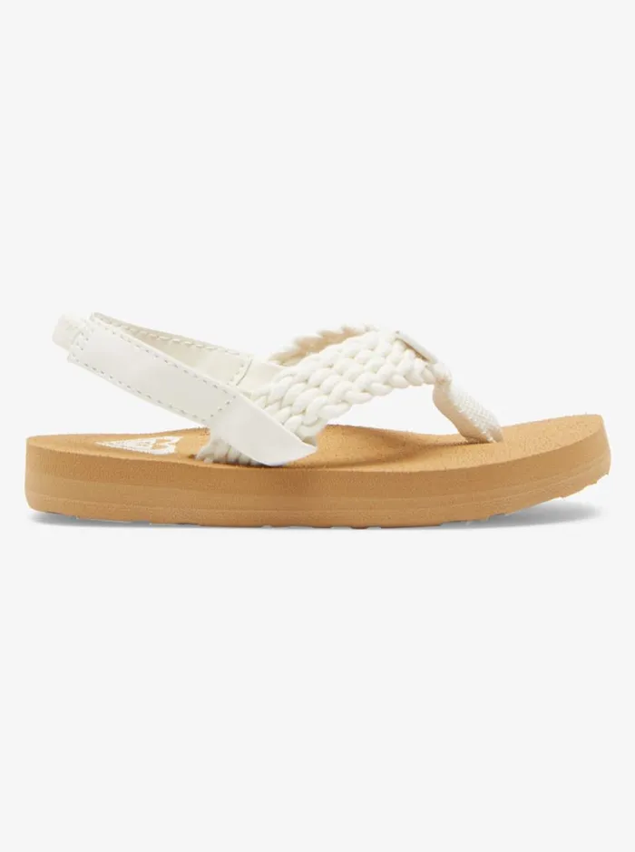 Roxy Shoes and Sandals Toddler039s Porto Sandals Cream 8211 Kids Roxy Shoes and Sandals Toddler039s Porto Sandals Cream 8211 Kids