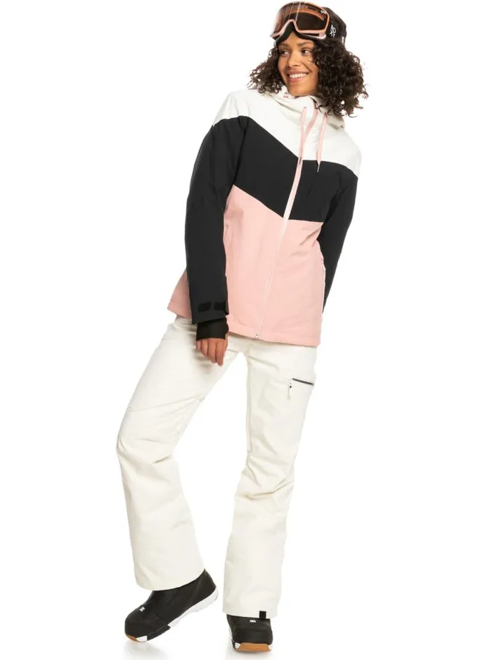 Roxy Snow Jackets Winter Haven Insulated Snow Jacket Mellow Rose 8211 Women