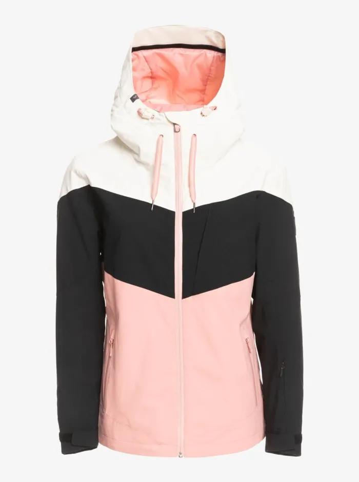 Roxy Snow Jackets Winter Haven Insulated Snow Jacket Mellow Rose 8211 Women