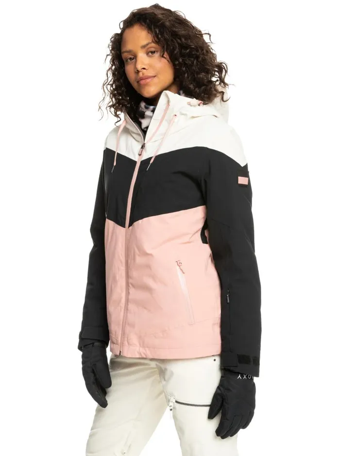Roxy Snow Jackets Winter Haven Insulated Snow Jacket Mellow Rose 8211 Women