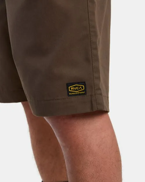 Rvca Americana Walkshorts 22034 Chocolate Men Shorts and Hybrids