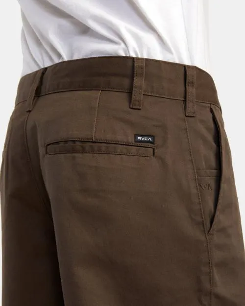 Rvca Americana Walkshorts 22034 Chocolate Men Shorts and Hybrids