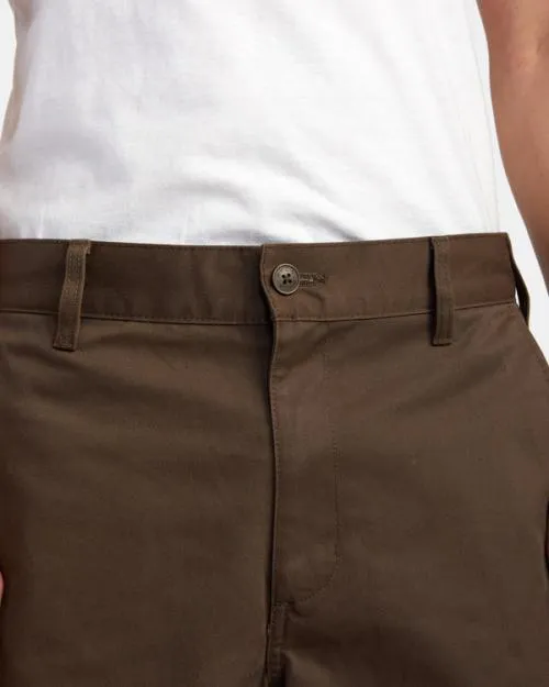 Rvca Americana Walkshorts 22034 Chocolate Men Shorts and Hybrids