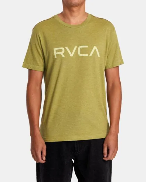 Rvca Big Tee Mosstone Men Short Sleeves