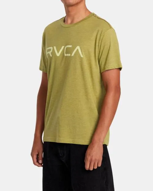 Rvca Big Tee Mosstone Men Short Sleeves