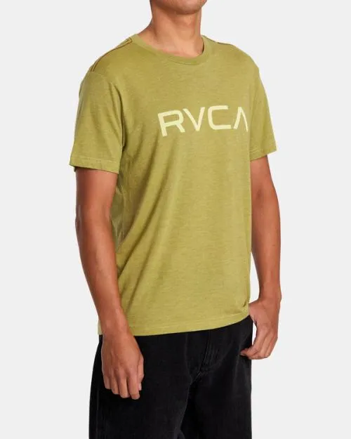 Rvca Big Tee Mosstone Men Short Sleeves