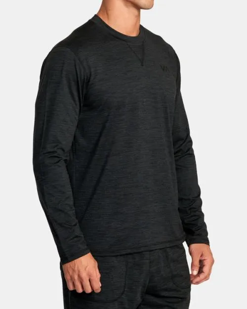 Rvca CAble Crewneck Sweater Black SportMen Tees and Tanks