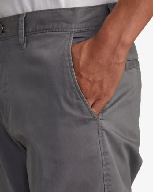 Rvca Daggers Twill Slim Fit Pants Smoke Men Pants