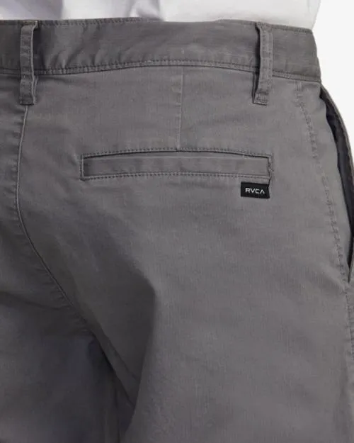 Rvca Daggers Twill Slim Fit Pants Smoke Men Pants
