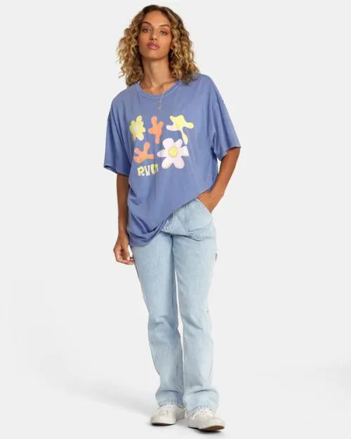 Rvca Day Dream Tee Coast Women Tees and Tanks
