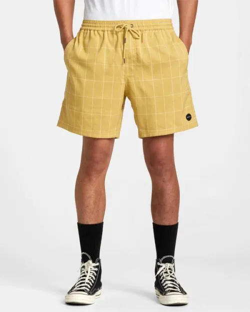 Rvca Escape Suiting Elastic Walkshorts 17034 Banana Men Shorts and Hybrids