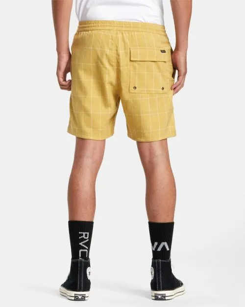 Rvca Escape Suiting Elastic Walkshorts 17034 Banana Men Shorts and Hybrids