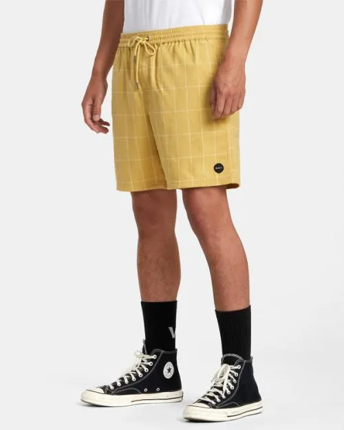 Rvca Escape Suiting Elastic Walkshorts 17034 Banana Men Shorts and Hybrids