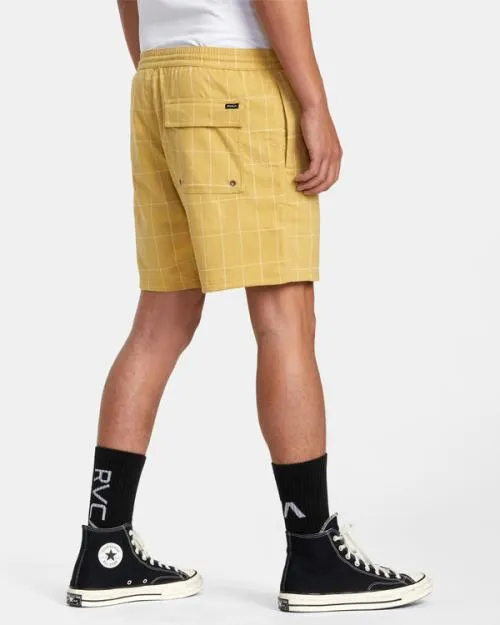Rvca Escape Suiting Elastic Walkshorts 17034 Banana Men Shorts and Hybrids