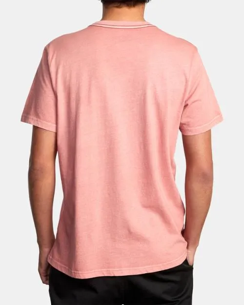 Rvca PTC II Pigment Tee Dusty Rose Men Short Sleeves