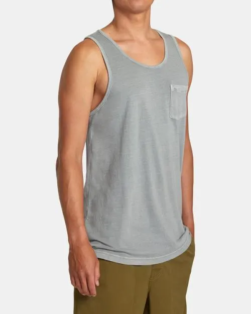 Rvca PTC Pigment Tank TShirt Monument Men Tees and Tanks