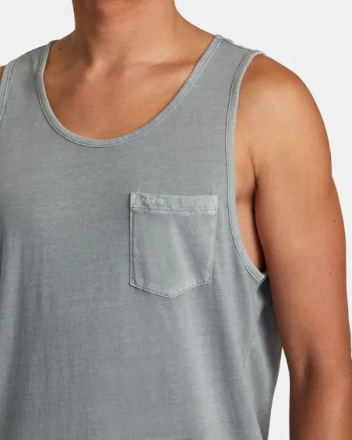 Rvca PTC Pigment Tank TShirt Monument Men Tees and Tanks