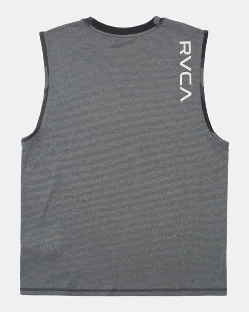 Rvca Sport Vent Muscle Tank Top Camo SportMen Tees and Tanks