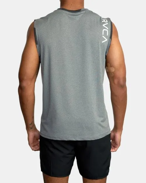 Rvca Sport Vent Muscle Tank Top Camo SportMen Tees and Tanks