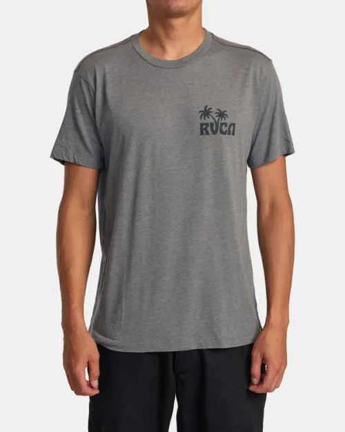Rvca Sundowner Tee Smoke Men Short Sleeves