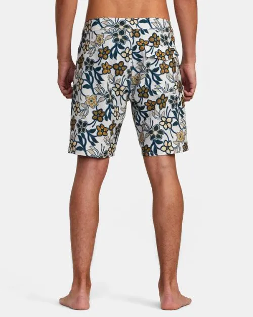 Rvca VA PRINT BOARDSHORT 19034 Silver Bleach Men Boardshorts
