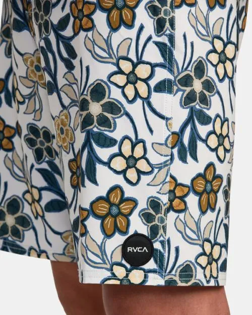 Rvca VA PRINT BOARDSHORT 19034 Silver Bleach Men Boardshorts