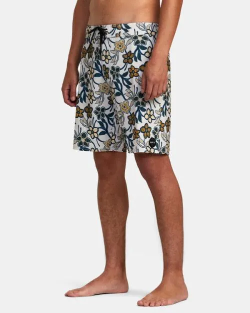 Rvca VA PRINT BOARDSHORT 19034 Silver Bleach Men Boardshorts