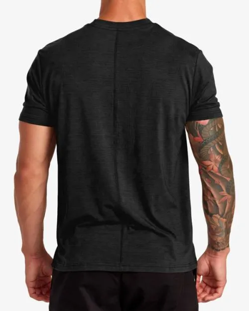 Rvca VA Sport Balance Technical Training TShirt Black SportMen Short Sleeves
