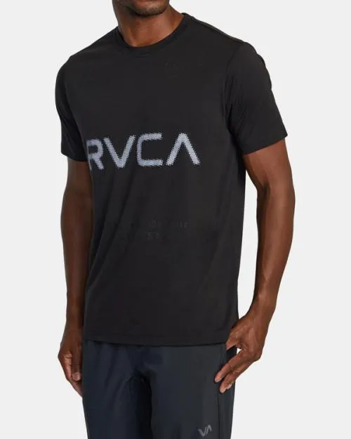 Rvca VA Sport Tee Black 2 SportMen Short Sleeves