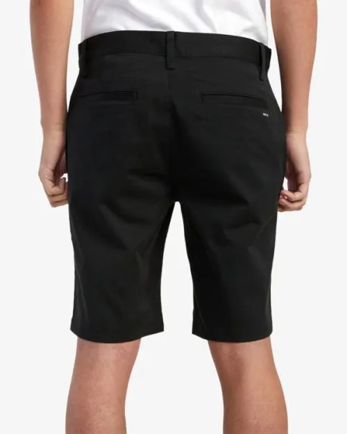 Rvca Weekend Stretch Shorts Black Men Shorts and Hybrids