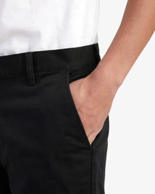Rvca Weekend Stretch Shorts Black Men Shorts and Hybrids
