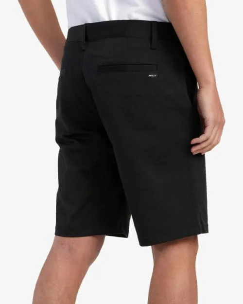Rvca Weekend Stretch Shorts Black Men Shorts and Hybrids
