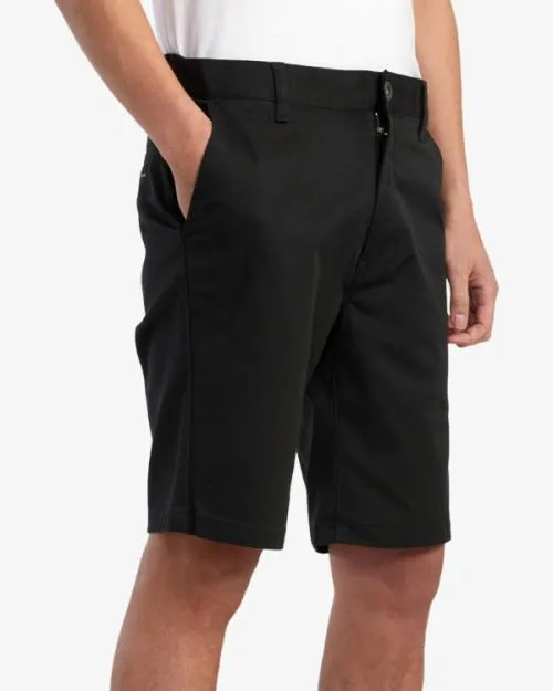 Rvca Weekend Stretch Shorts Black Men Shorts and Hybrids