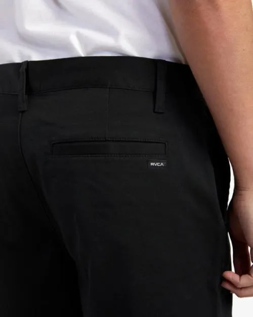 Rvca Weekend Stretch Shorts Black Men Shorts and Hybrids