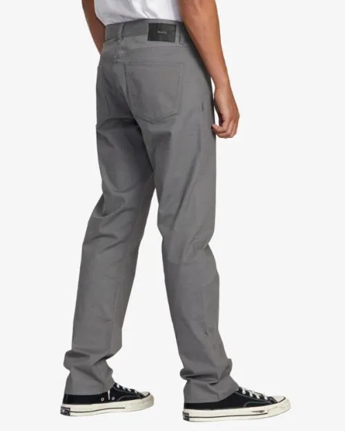 Rvca Weekend Tech Technical Pants Smoke Men Pants
