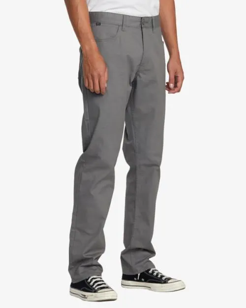 Rvca Weekend Tech Technical Pants Smoke Men Pants