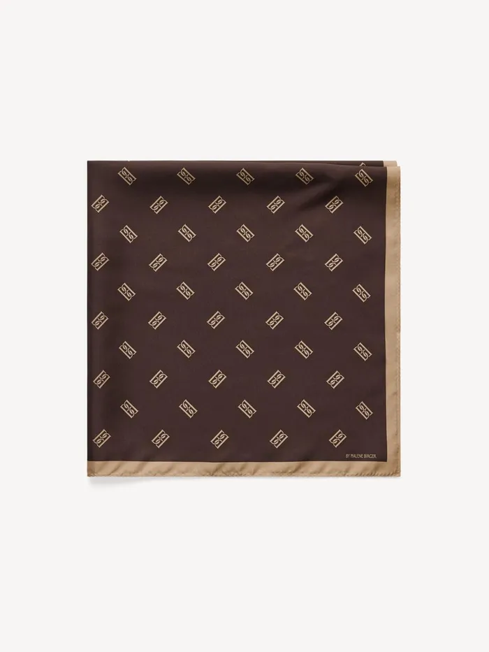 Scarves Women By Malene Birger Monnas Silk Scarf Shale