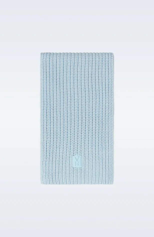Scarves Women Mackage NELL Rectangular Merino Wool Scarf Flame